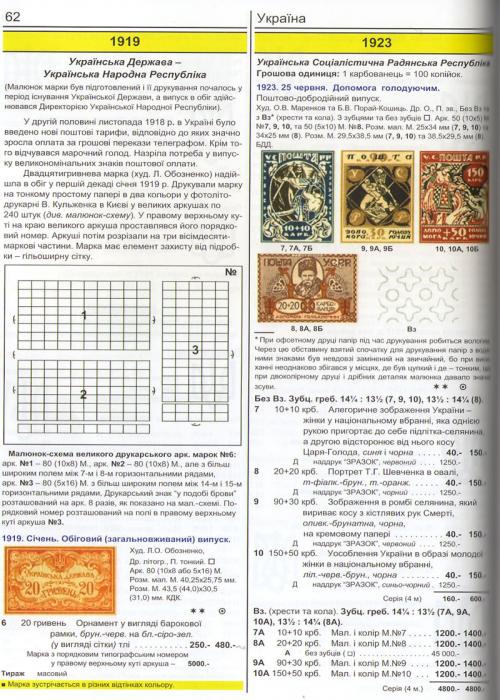 Поштові марки України 1918-2014 (Ярослав Мулик)