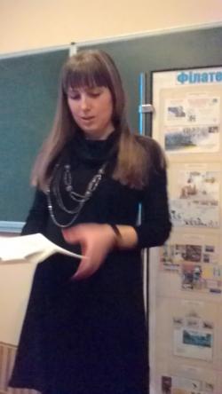 Розповідь про посткроссінг для учнів 1-го курсу гуманітарного профілю Чернігівського обласного педагогічного ліцею