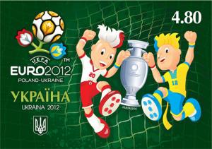 Офіційні талісмани «Євро 2012» – віднині на українських поштових марках